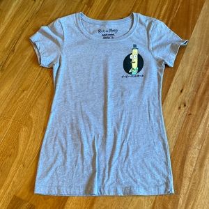 Rick and Morty t- shirt, adult swim brand, size S